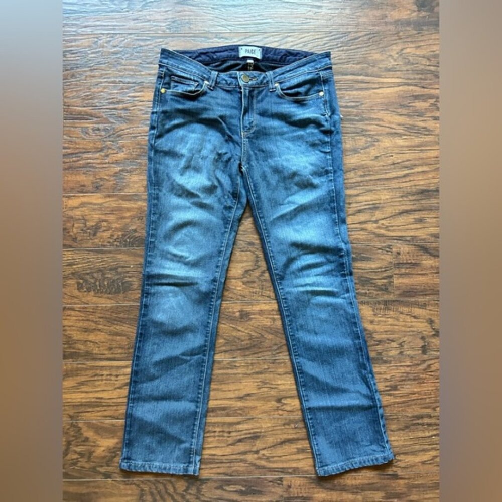 PAIGE Skylight Straight Denim Jeans- Size 30